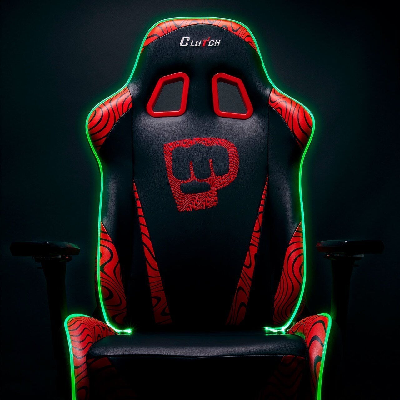 Pewdiepie LED Edition - Throttle Series Gaming Chair Clutch Chairz 