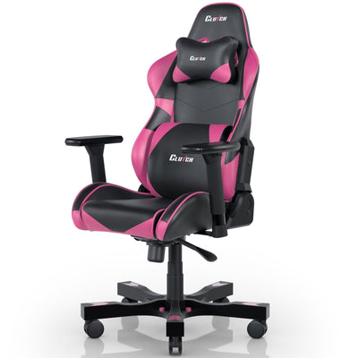 Crank Series - (Small-Medium) Gaming Chair Clutch Chairz Pink 
