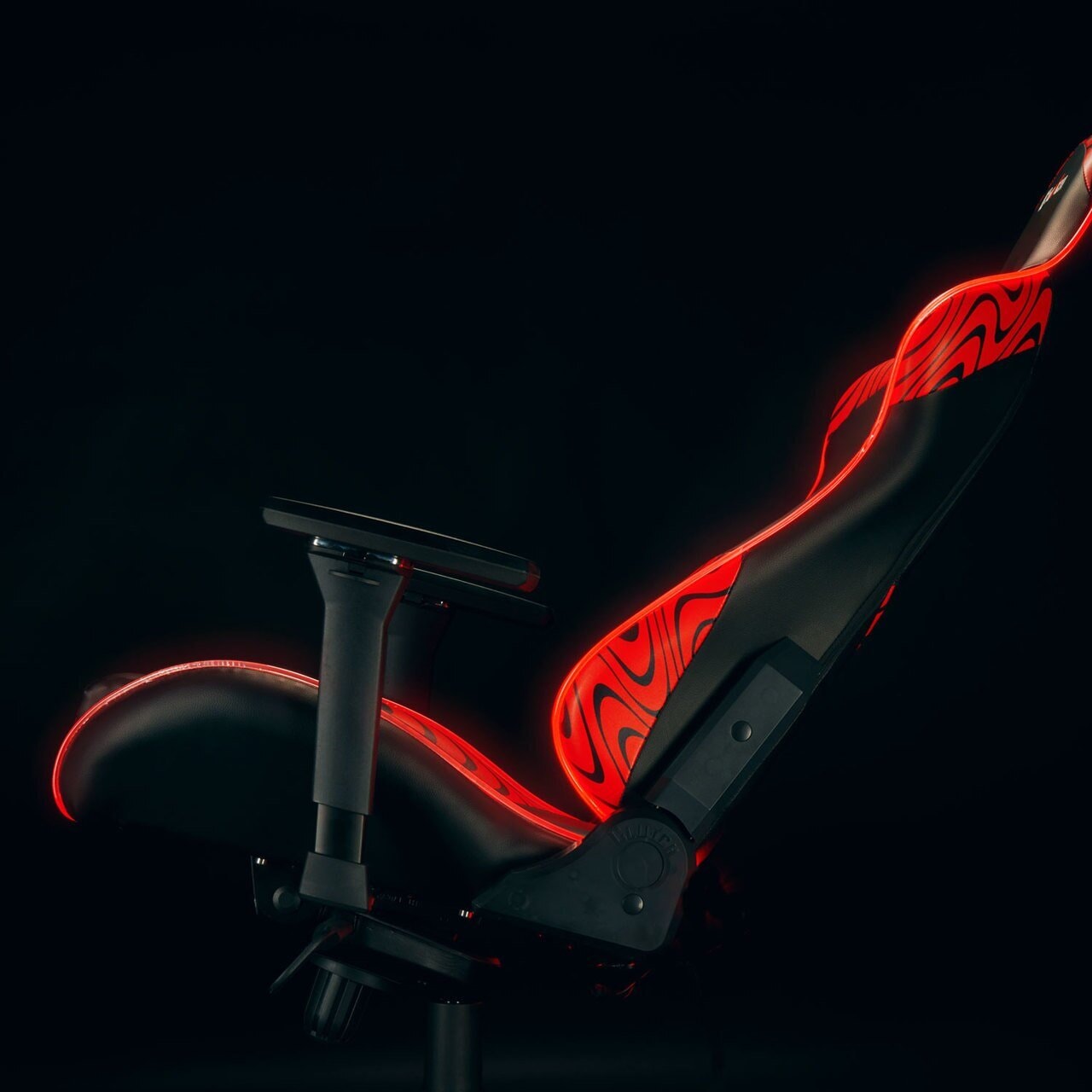 Pewdiepie LED 100 Million Edition Gaming Chair Clutch Chairz 